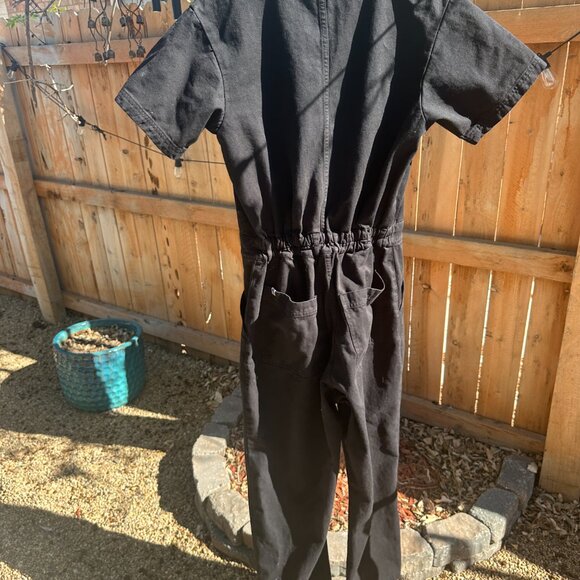 Big Bud Press Short Sleeve Jumpsuit in Black - Picture 5 of 6